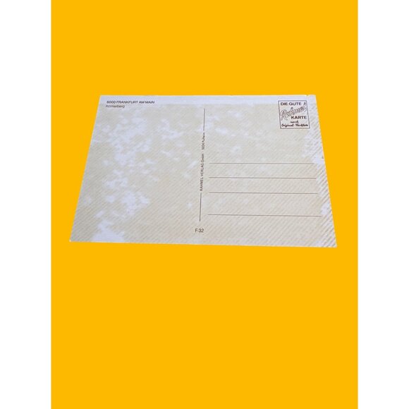 Vintage Frankfurt Am Main Römerberg Postcard Sku - Picture 4 of 4